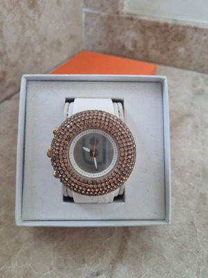 Folli Follie watch like new, women's, white