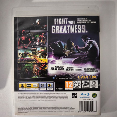 Marvel vs. Capcom 3: Fate of Two Worlds PS3 game