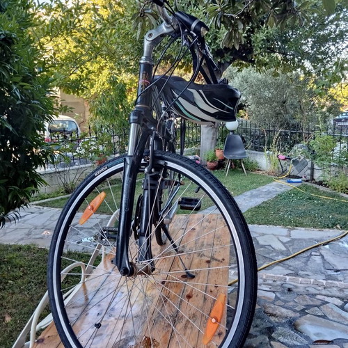 Bianchi City Bicycle used, trekking, 26 inch wheels, black