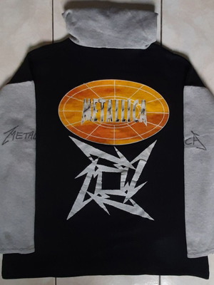 Metallica vintage XL φούτερ με κουκούλα από τα 1990ς εποχής Load-Reload-Garage Inc. LP μεταχειρισμένο