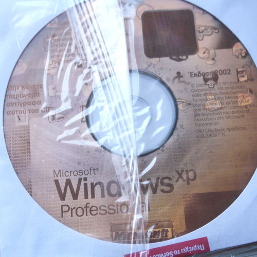 Microsoft Windows XP Professional 2002 Greek Edition sealed