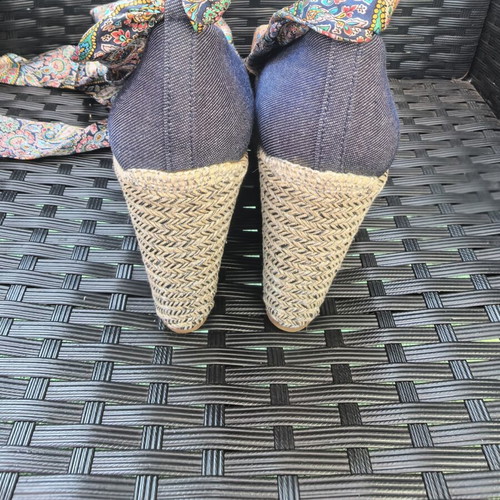 Christian Louboutin high heel shoes, size 37, blue