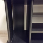 Solid wood TV stand like new