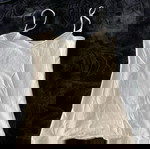  Γυναικείο τιραντέ μπλουζάκι Κρεμ