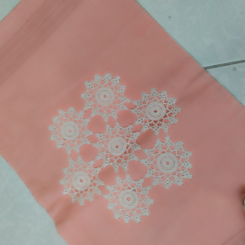 Traditional woven cotton pillowcase 65x40 cm