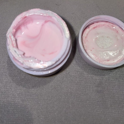 Set of 2 nail gels: XEIJAYI Nail Poly Gel Light Pink and Meet Across Flower Fairy Gel