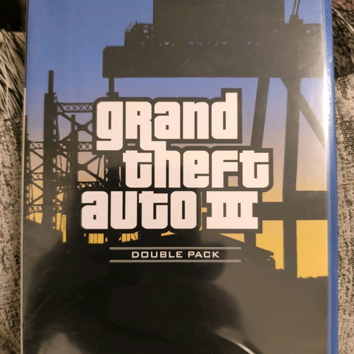 GTA 3 Double Pack PS3 complete with map like new
