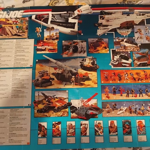 G.I. Joe (A Real American Hero) Hasbro poster catalog 1988-1991