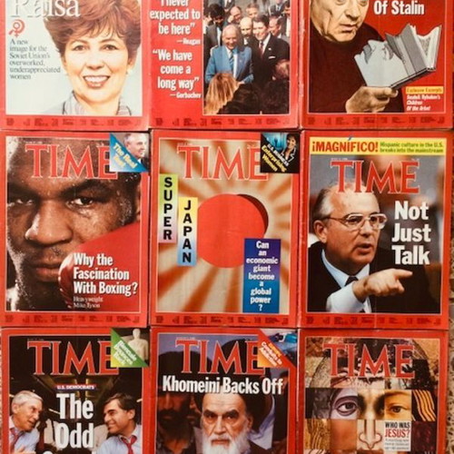 Time magazine like new, 42 issues 1987-1988