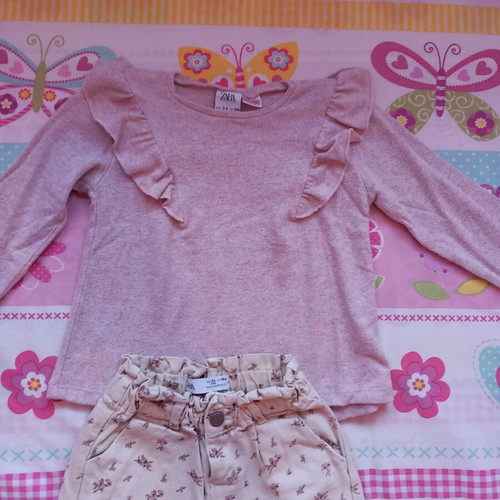 Zara blouse 3-4 years like new