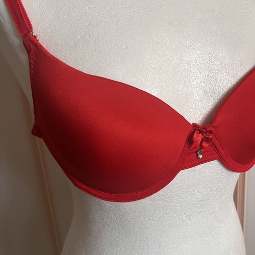 Bra like new, red