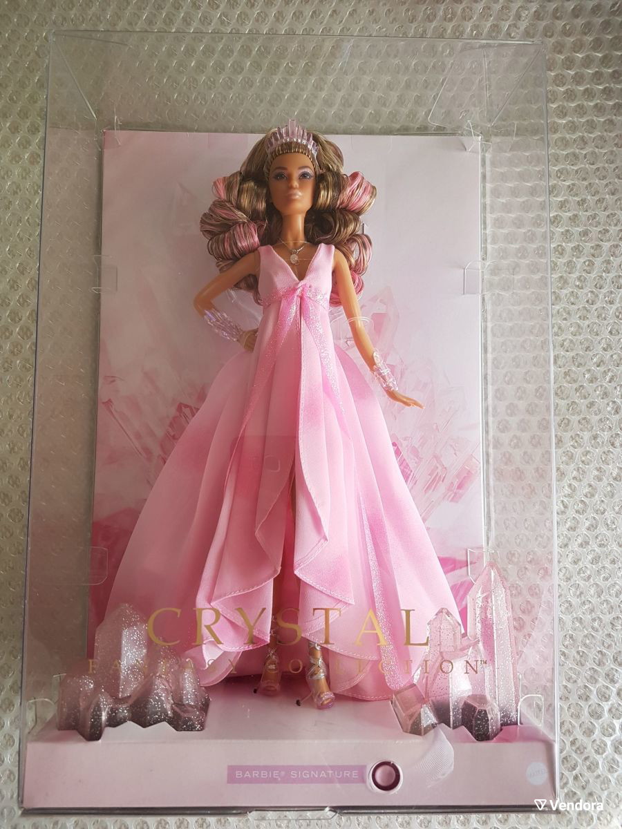 Barbie Signature Barbie Crystal Fantasy Collection Rose Quartz