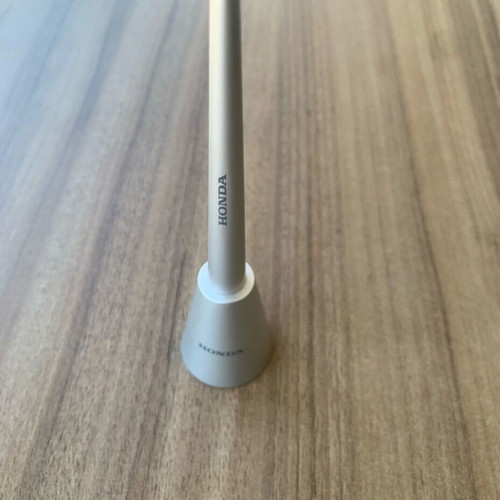 Honda Silver Edition collectible desk pen with aluminum base used