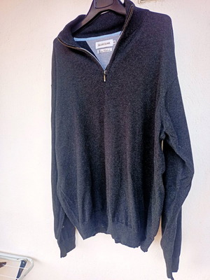 Пуловер Allan Clark мъжки сив XL като ново