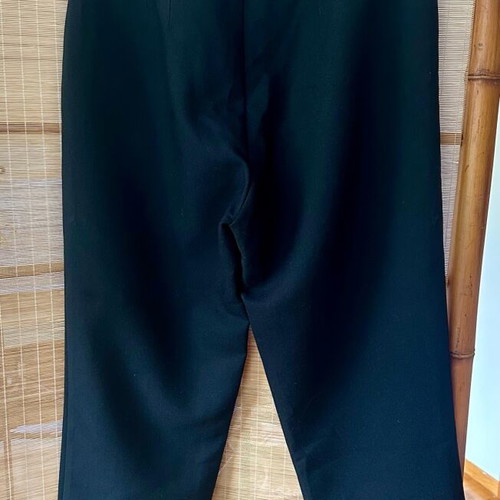 Stradivarius black high-waisted pants like new, size 40, ankle length