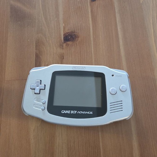 Nintendo Game Boy Advance Silver handheld console