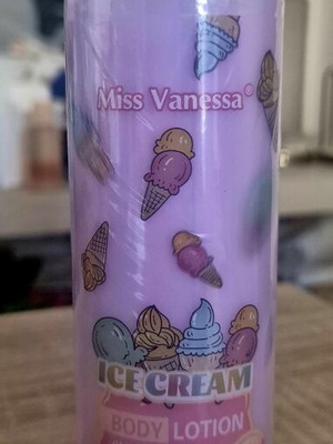 Ice Cream Body Lotion new with vanilla and strawberry scent