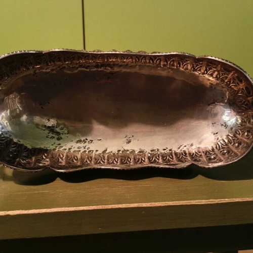 Silver decorative bowl 800 Italy like new