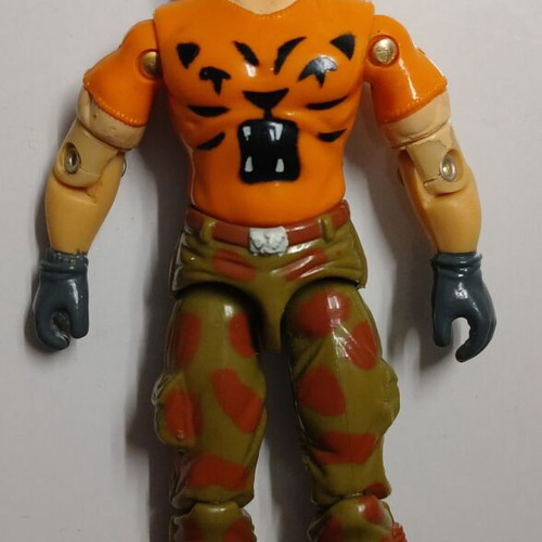 GI Joe Tiger Force Outback figure used, complete with filecard