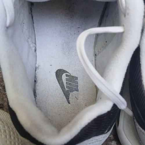 Nike Air Max Command sneakers used, size 38, black and white