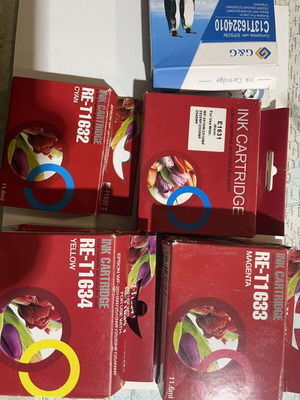 Epson Compatible Ink Cartridges New, Pack of 9