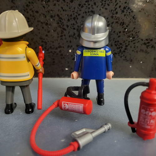 Playmobil Duo Pack Firefighters like new with many accessories
