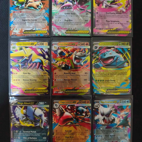 Pokémon Mega Evolution Master Set cards, common to EX