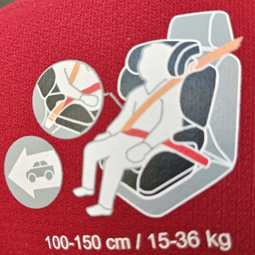 Recaro Mako Elite Select Child Car Seat Garnet Red like new