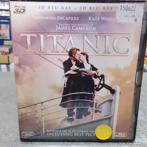 Titanic Blu-Ray like new without Greek subtitles including 3D edition