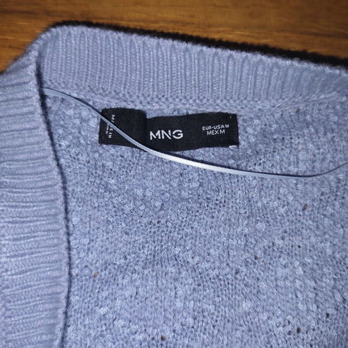 Mango cardigan like new, gray and blue, size S/M