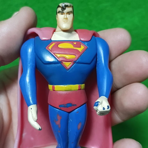 Superman McDonald's Happy Meal 2005 figure used, DC Comics