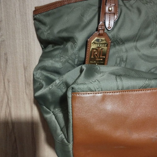 Authentic Ralph Lauren women's bag green new condition
