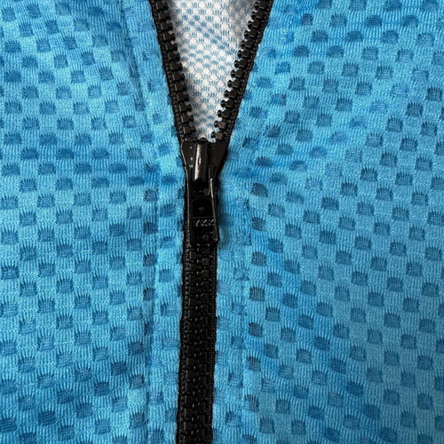 Castelli x Pirelli Design cycling jersey used, blue/black, size L