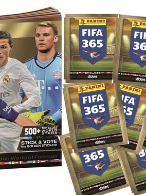 Άλμπουμ Panini FIFA 365 2016 Official Sticker καινούργιο, άδειο