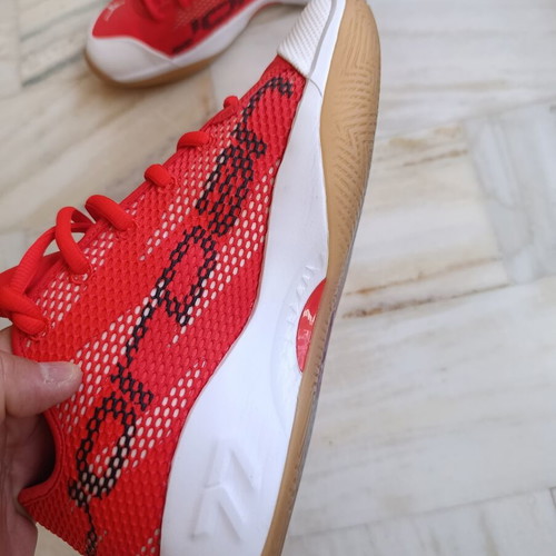 Jordan Luka 77 athletic shoes like brand new, red, size 44.5