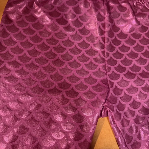 Sinsay mermaid shorts, pink, size 110 cm, age 5