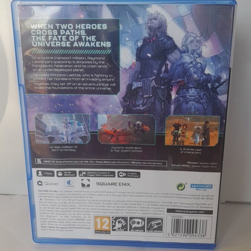 Star Ocean The Divine Force PS5 like new, English edition