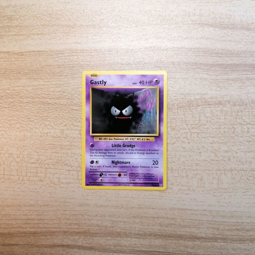 Gastly Evolutions 2016 Pokémon Card Near Mint