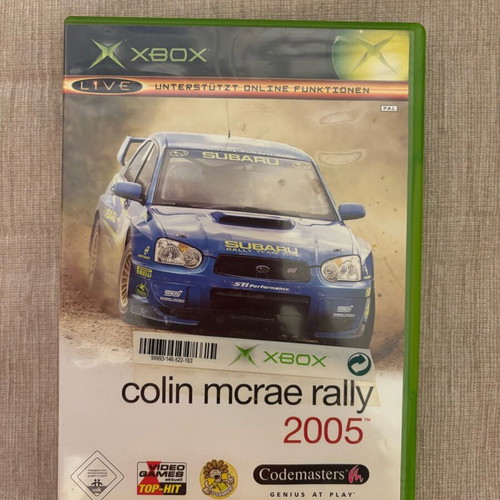 Colin McRae Rally 2005 Xbox Original German used complete