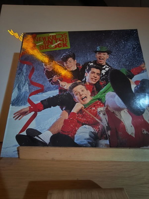 New Kids On The Block LP used, Christmas pop album