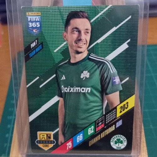 Panini FIFA 365 Adrenalyn XL 2024 card Giannis Kotsiras like new