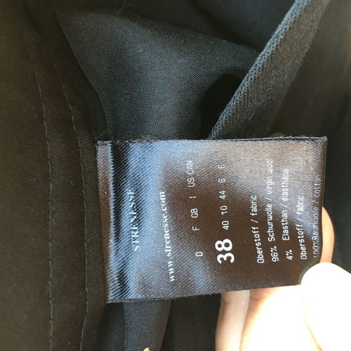 Strenesse Gabrielle wool pants black like new, size M 38/40