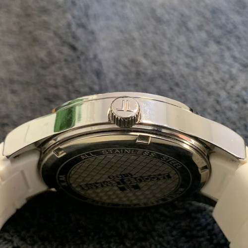 Jacques Lemans Rome Sports watch like new, white
