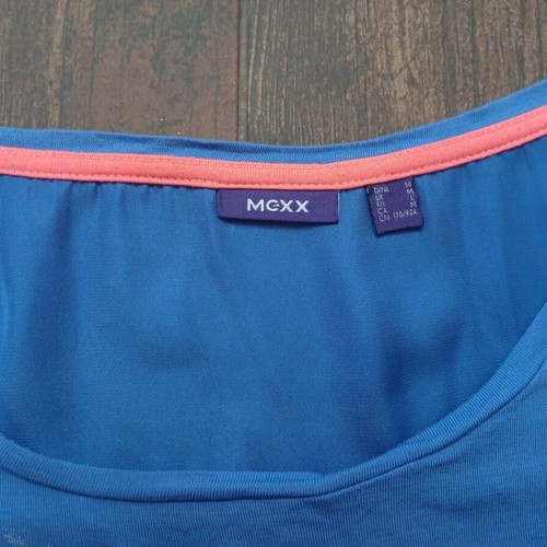 Mexx Fashion women's mako blouse blue like new, size M