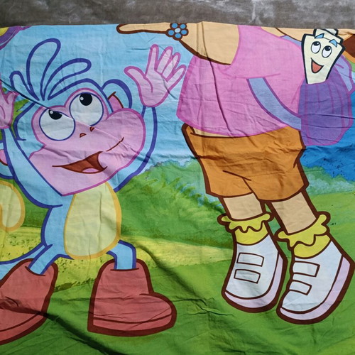 Dora the Explorer single bed set like new