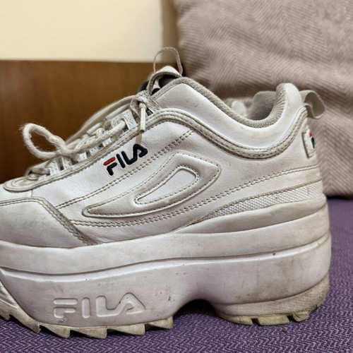 Fila Disruptor platform sneakers, size 37.5