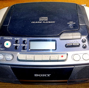 Sony CD RADIO CASSETTE RECORDER