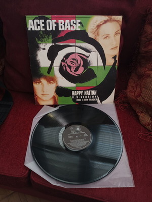 Ace Of Base Happy Nation US Version βινύλιο μεταχειρισμένο, ποπ