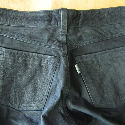 Enjoy leather motorcycle pants used, size 30