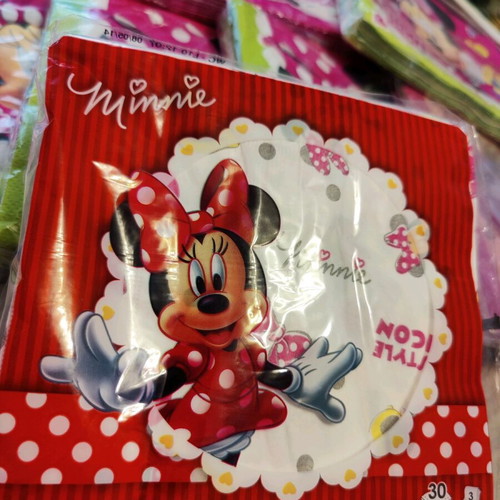 Minnie Mouse napkins new, pack of 188 pieces